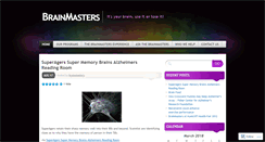 Desktop Screenshot of brain-masters.com