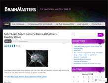 Tablet Screenshot of brain-masters.com